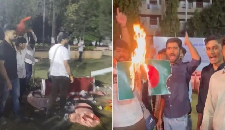 ভারতে সাংস্কৃতিক উৎসবে বাংলাদেশি শিক্ষার্থীদের ওপর হামলা, স্টল ভাঙচুর